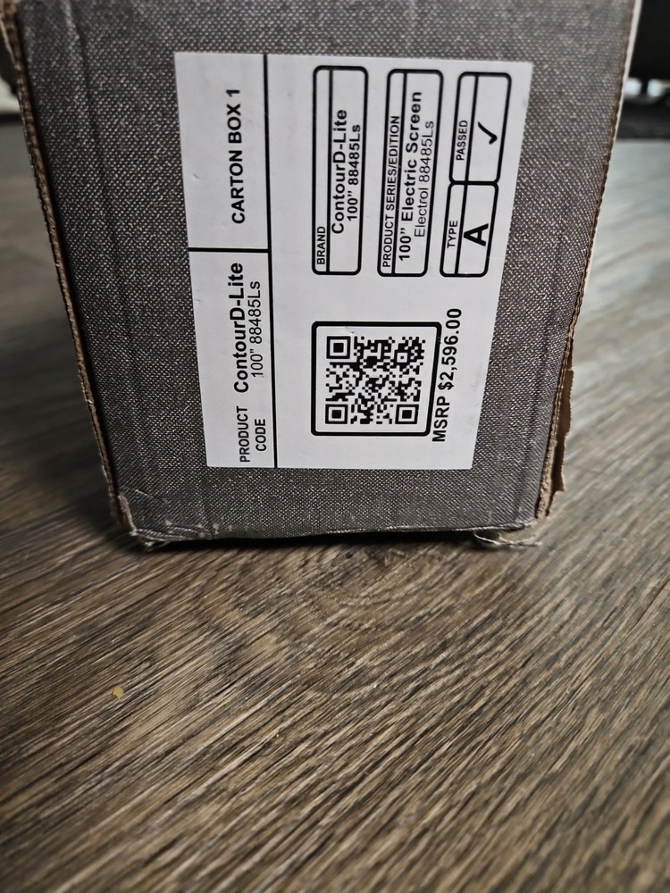 UHDTV Projection Screen 100" 8K I-Motorized