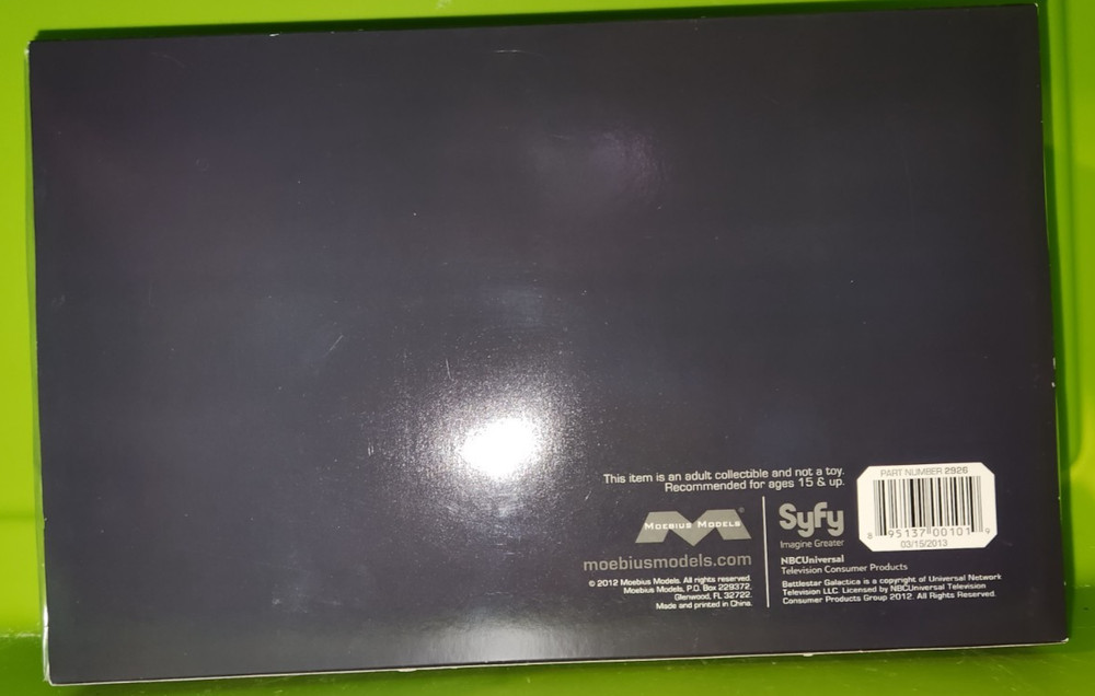 Battlestar Galactica CYLON RAIDER Moebius Models MOE2926 PREBUILT DISPLAY MODEL