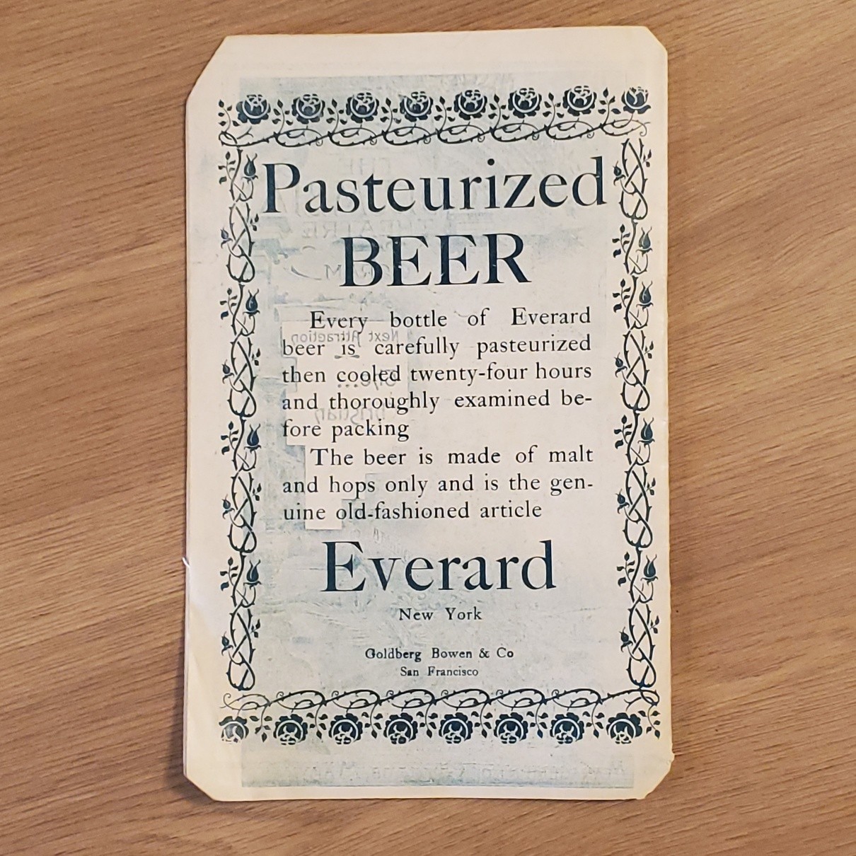 2173----1899 Columbia Theatre San Francisco program