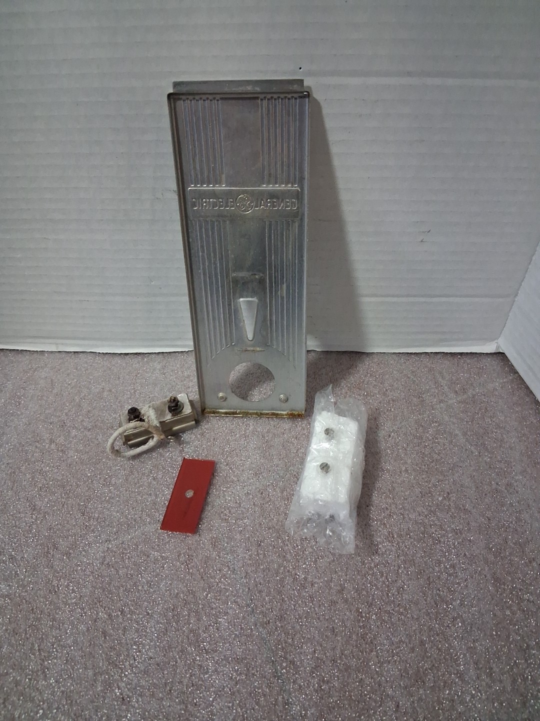 Vintage On Off Temperature Control Backplate GE Roaster 123C19 Replacement Part