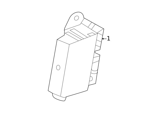 Genuine Volkswagen Control Module 1EA-919-294-B