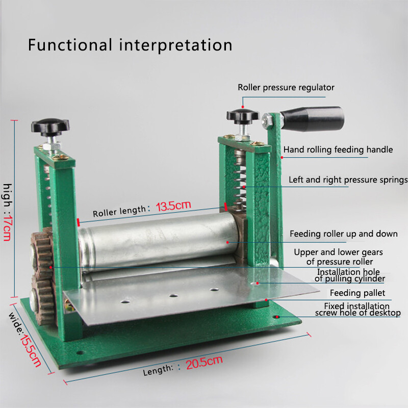 Small Leather Drawing Machine Sub-Layer Extension Machine Manual Glue Machine