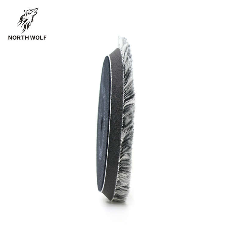 3" wool buffing polishing pads da rotary 2PC