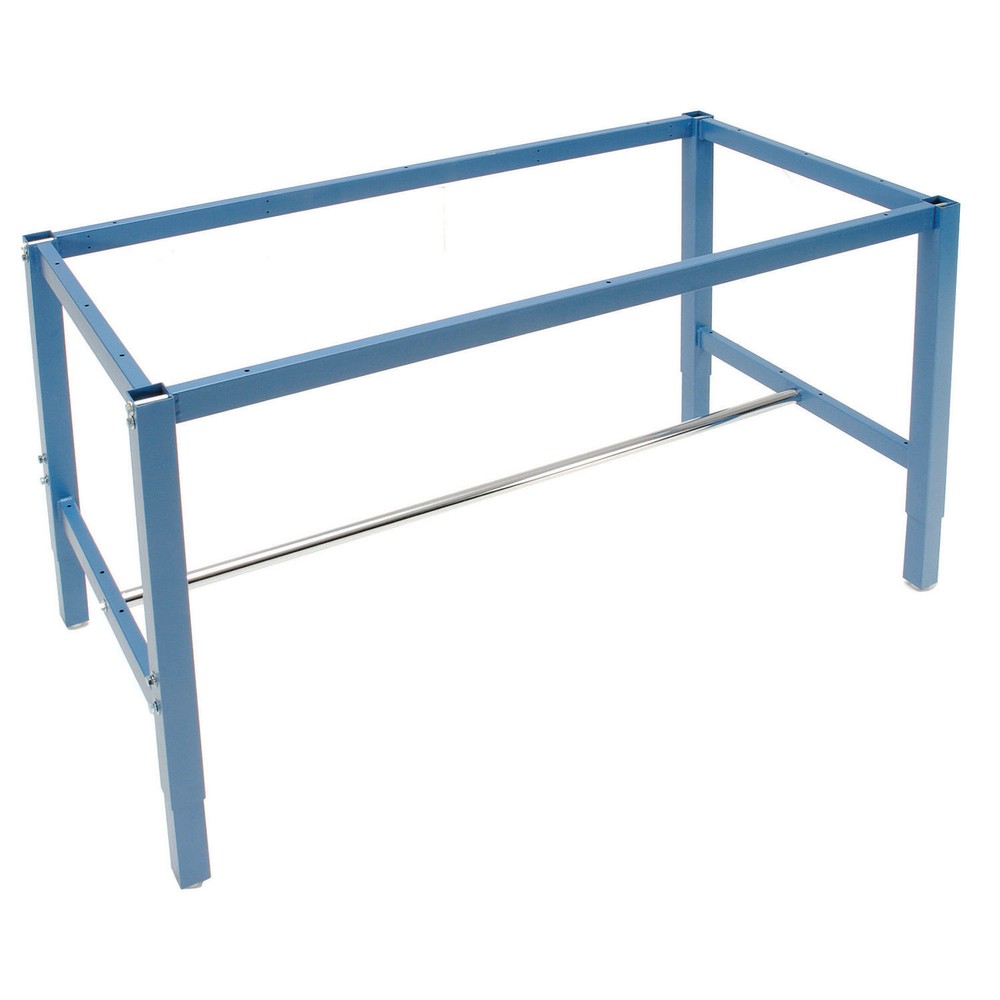 Production Workbench - Plastic Laminate Square Edge - Blue 72"W x 30"D
