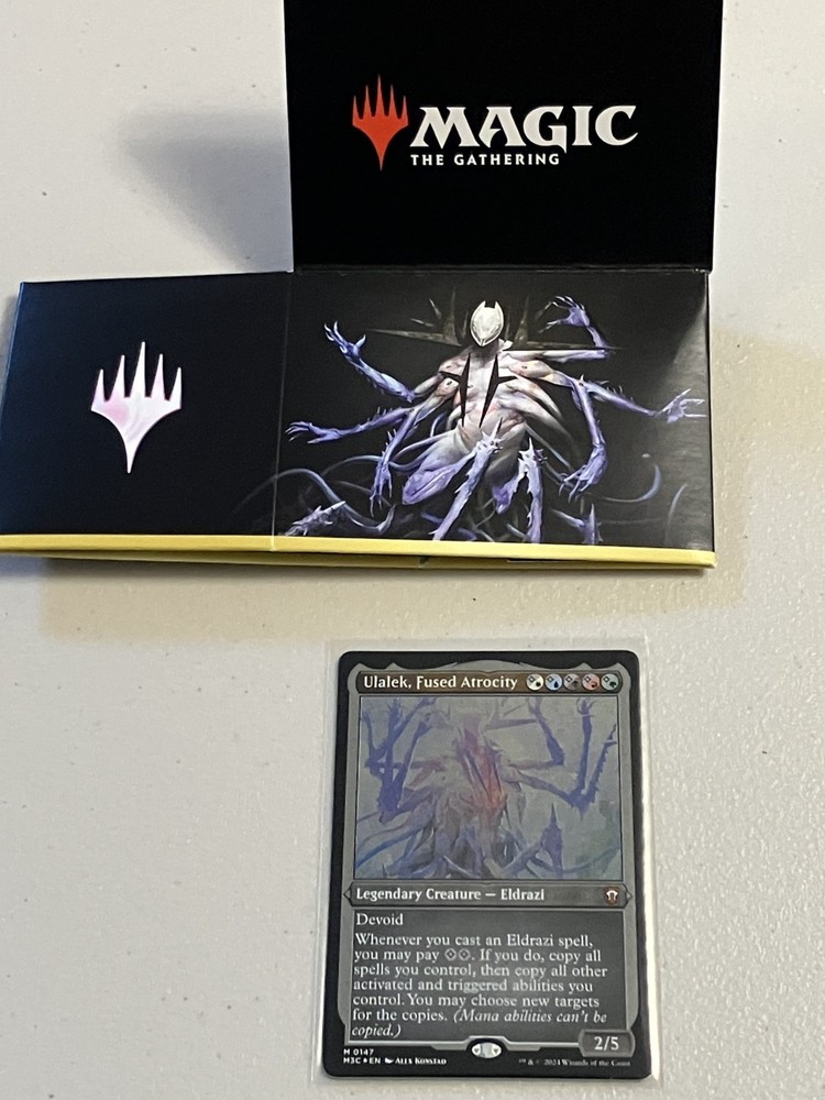 Modern Horizons 3 MTG Complete Set EMPTY Deck Box 100+ Capacity Display Card