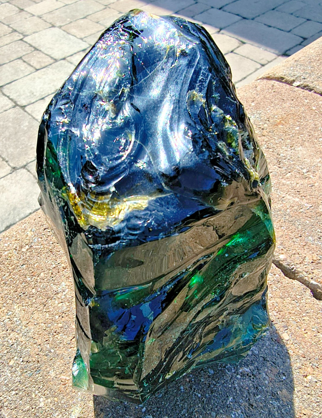 Master Andara Emerald Shift Andara crystal 470 gram