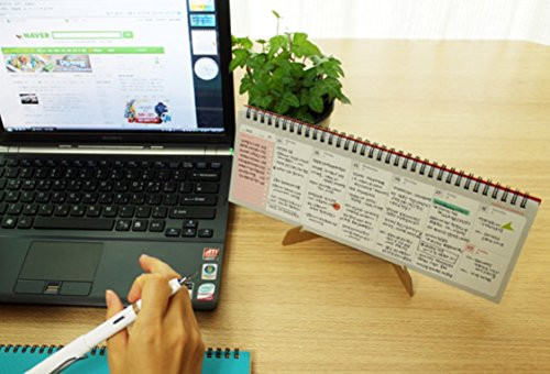 Brilliant Weekly Scheduler - Wirebound Undated Weekly Planner Pad Scheduler