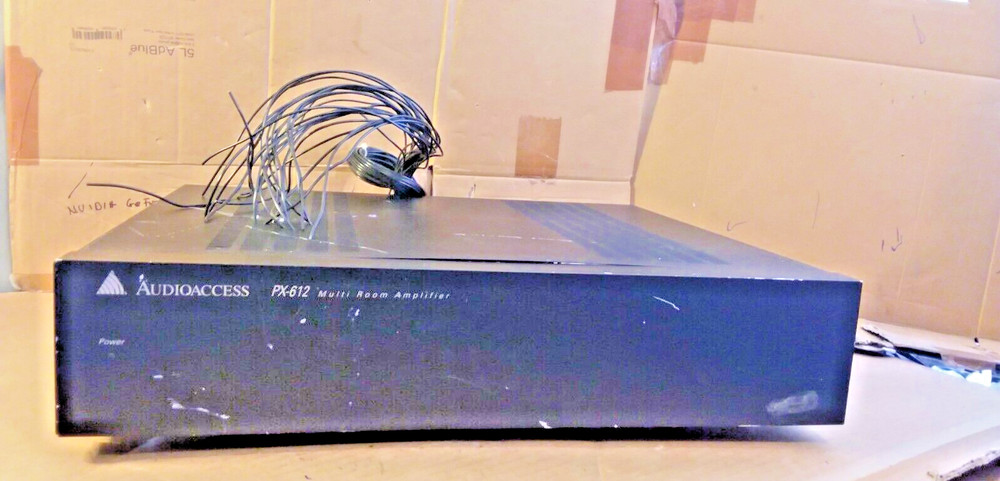 Audioaccess PX-612 Multi Room Power Amplifier TESTED FOR POWER ONLY, READ