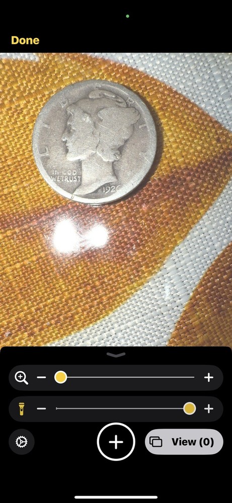 One Dime 1926  E Pluto is Unimos