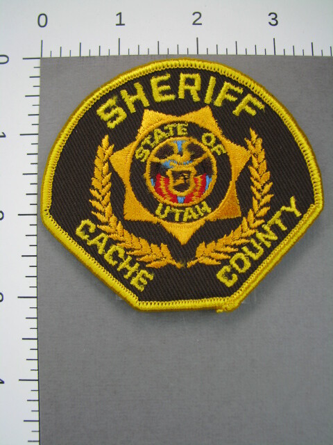 713 Utah CACHE COUNTY SHERIFF Patch