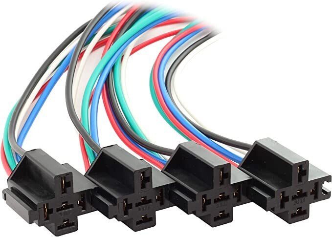 Fastronix High Current 40/60A Relay Panel with Interlocking Sockets 900-004