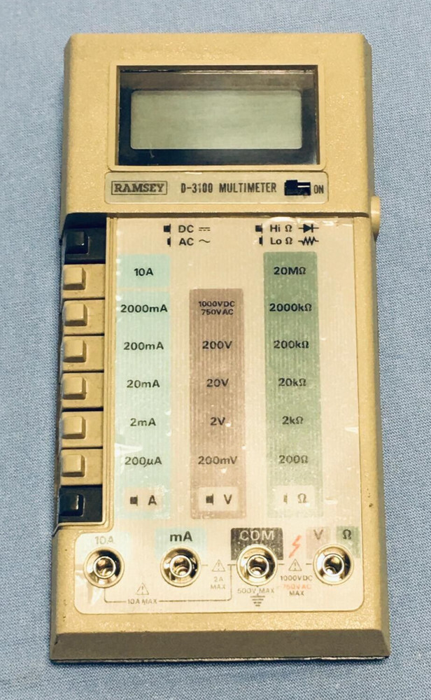 Ramsey D-3100 Digital Multimeter