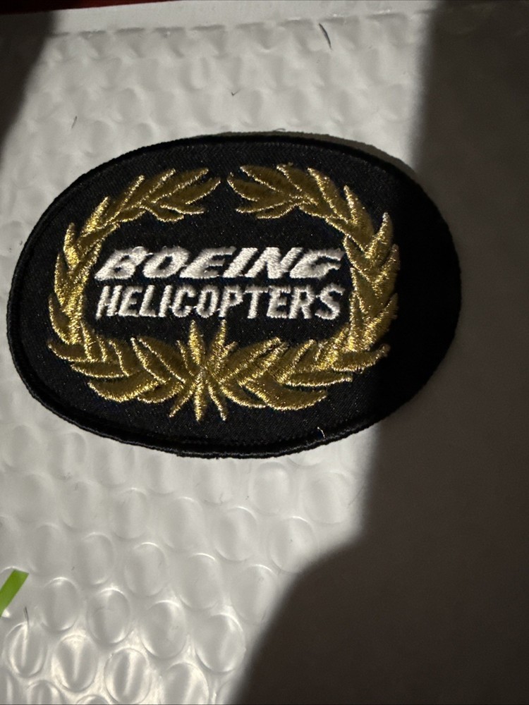 Boening Helicopters Hat Patch