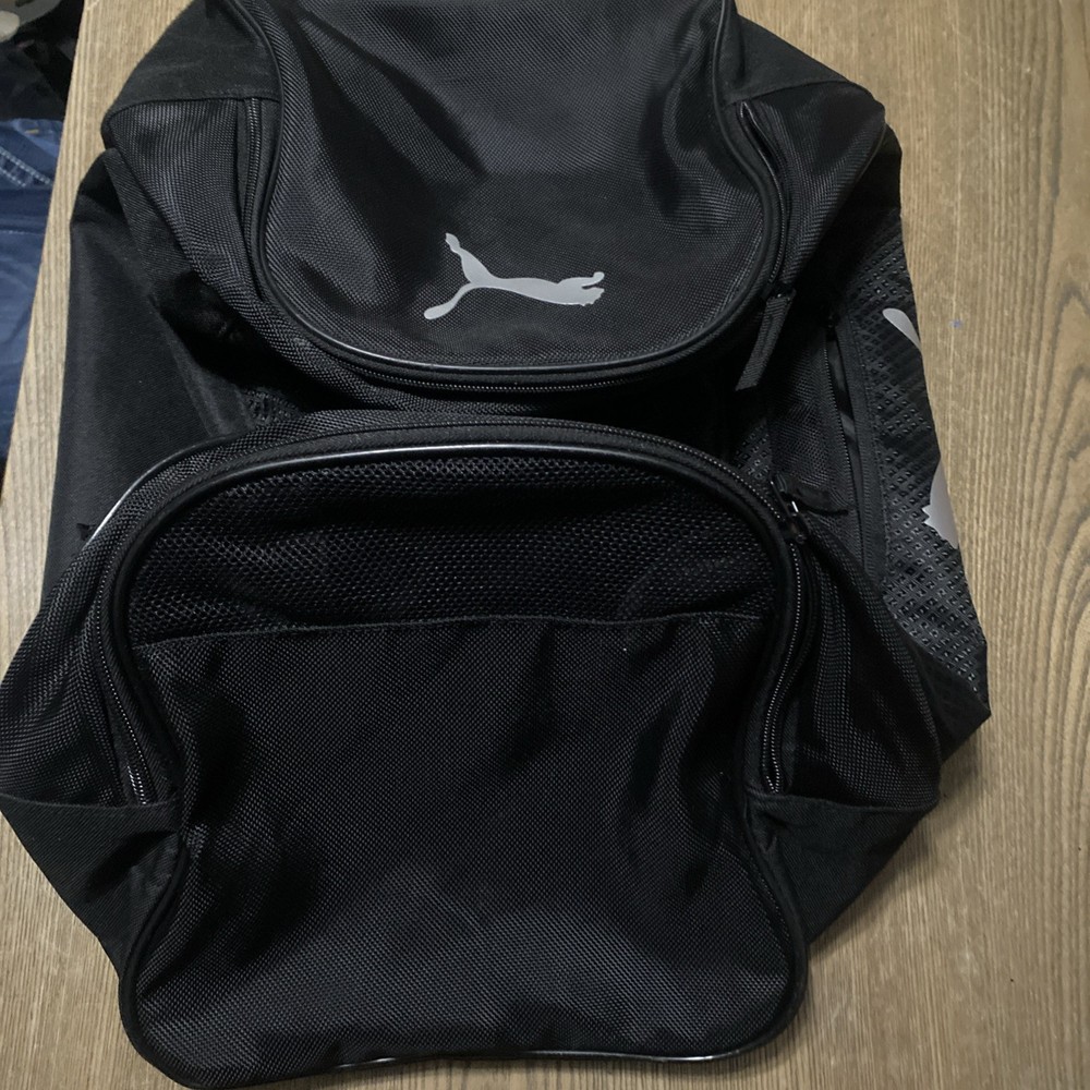 Puma Black gym bag