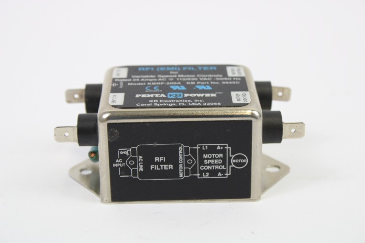 KP Electrinics RFI EMI FILTER Variable Speed Motor Controls Unused