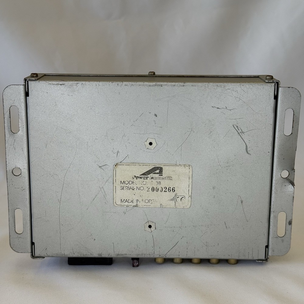 POWER ACOUSTIK 3-Way Stereo Electronic Crossover Network - Model C-3B NOT TESTED