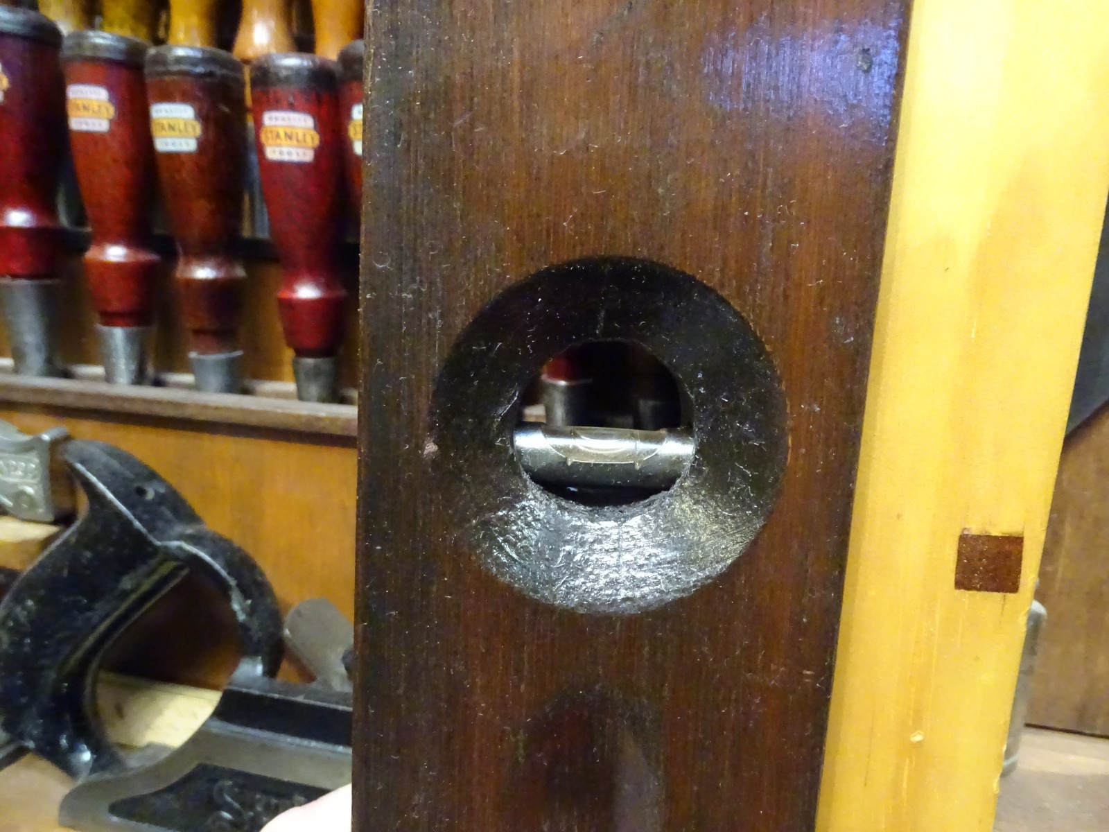 Stanley Rule & Level 26" No. 13 Adjustable Level & Plumb Refurbished Condition.