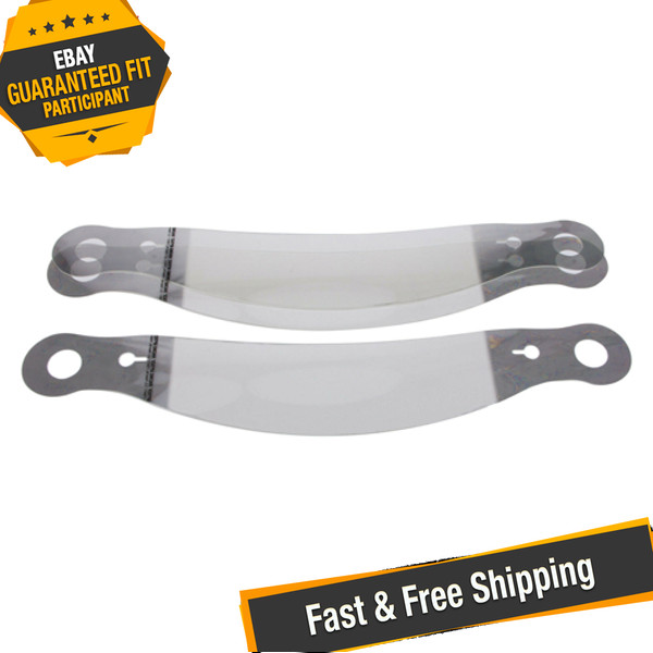 Racing Optics 10205C 2 mil Laminated Tearoffs XStack 10 (Clear)