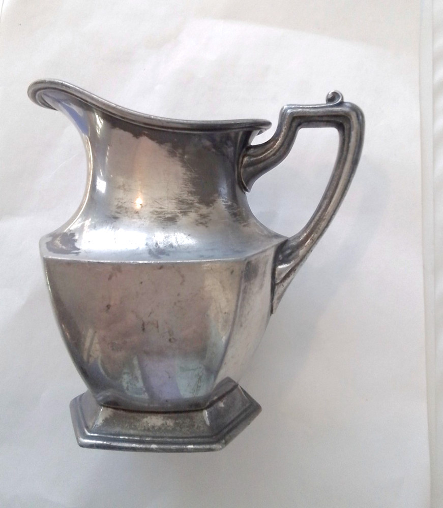 Rogers Bros. Silver Plated Pitcher # 4618 w/ mono