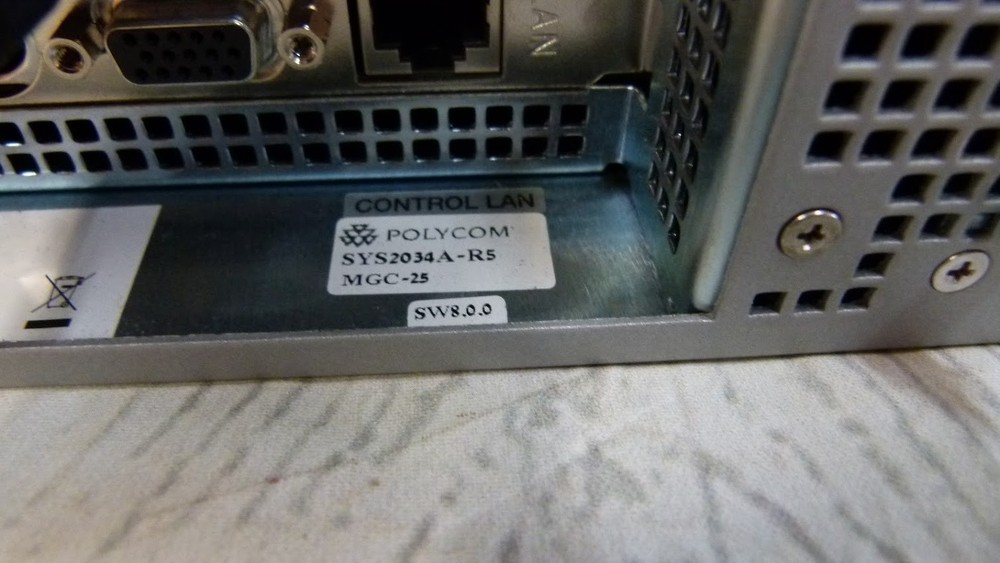 Polycom MGC-25 High-value Conferencing Bridge Platform