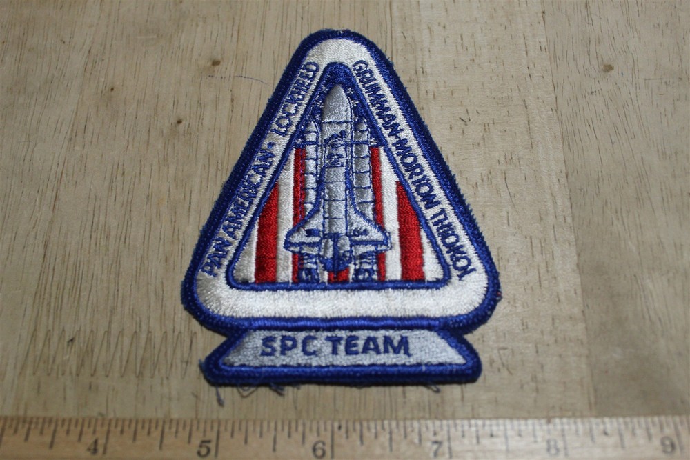 PAN AMERICAN LOCKHEED GRUMMAN NORTON THIOKOL SPC TEAM SHUTTLE SPACE PATCH
