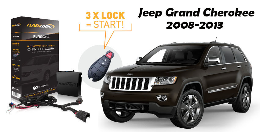 Flashlogic Remote Start for 2011 Grand Cherokee SRT PTS Plug And Play Harness