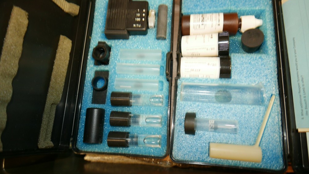 Bausch & Lomb Mini 20 Nephelometer Tool Box with Accessories