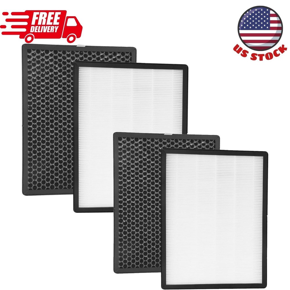 2 Packs Alexapure Breeze Filter Replacement Set Compatible with AP-B102, ...
