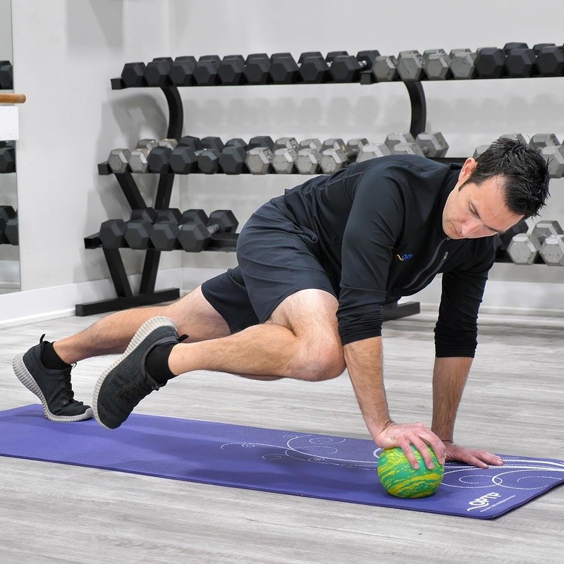 Foam Roller Ball Trigger Point Massage Release Muscle Tension Improve Posture US