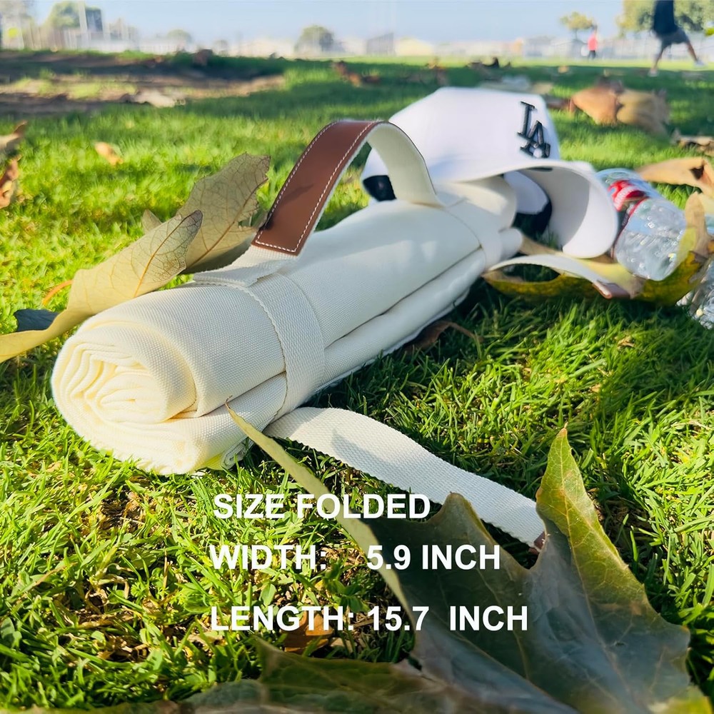 4'9" x 6'3" White Lightweight x 6'7" (Rectangular), Creamy