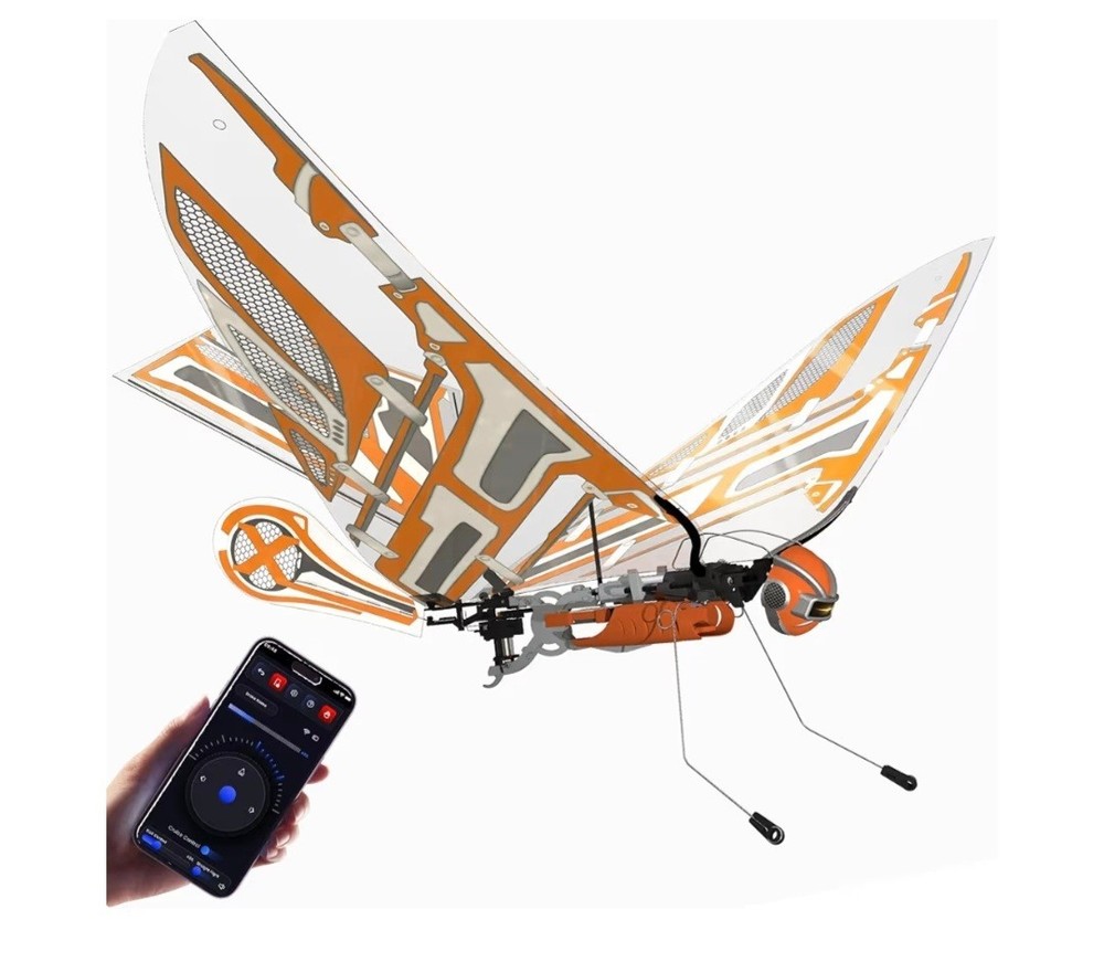 X-Fly Bionic Bird - sensor assisted ornithopter drone | RC&smartphone controlled