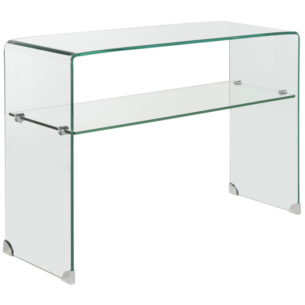 SAFAVIEH Hollis Console Table | Clear |