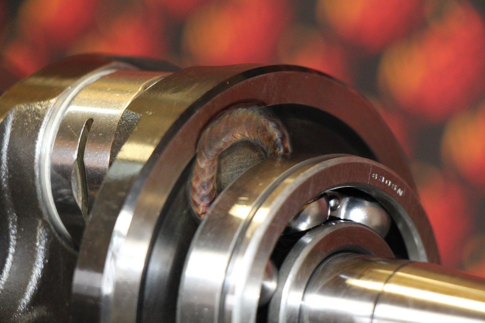 VITO'S Yamaha Banshee crank crankshaft 4mm long rod stroker 115mm welded KOYO