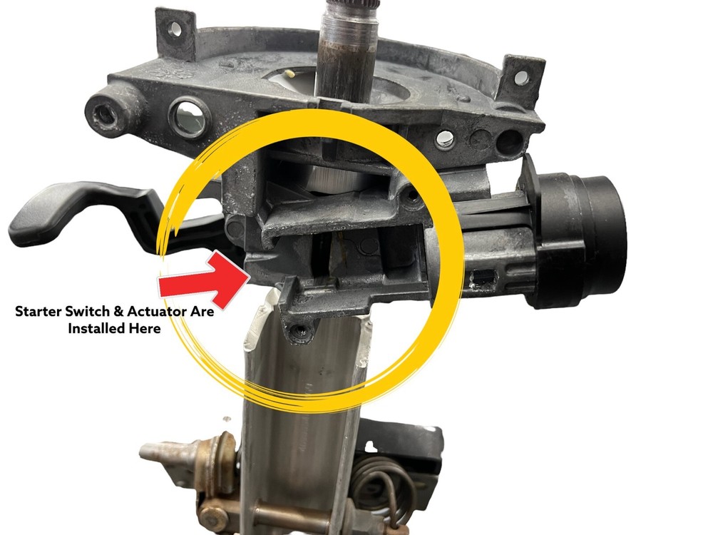 FITS 1997-2001 JEEP CHEROKEE STEERING COLUMN IGNITION STARTER SWITCH & ACTUATOR!