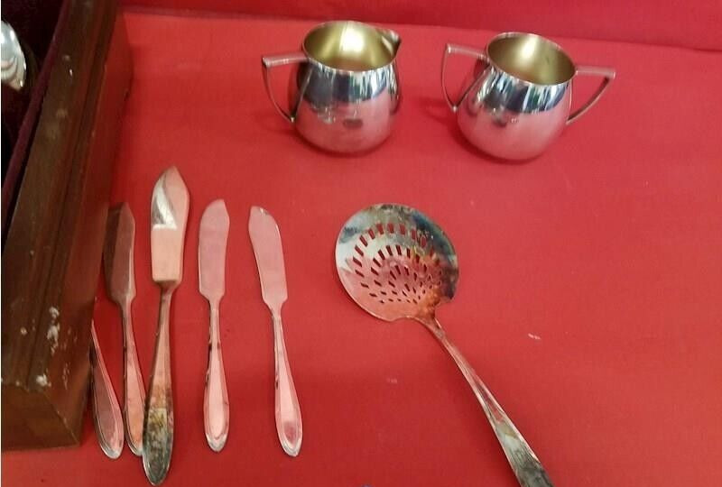 78 PC Assorted Silver Toned Flat Ware Set- In Box