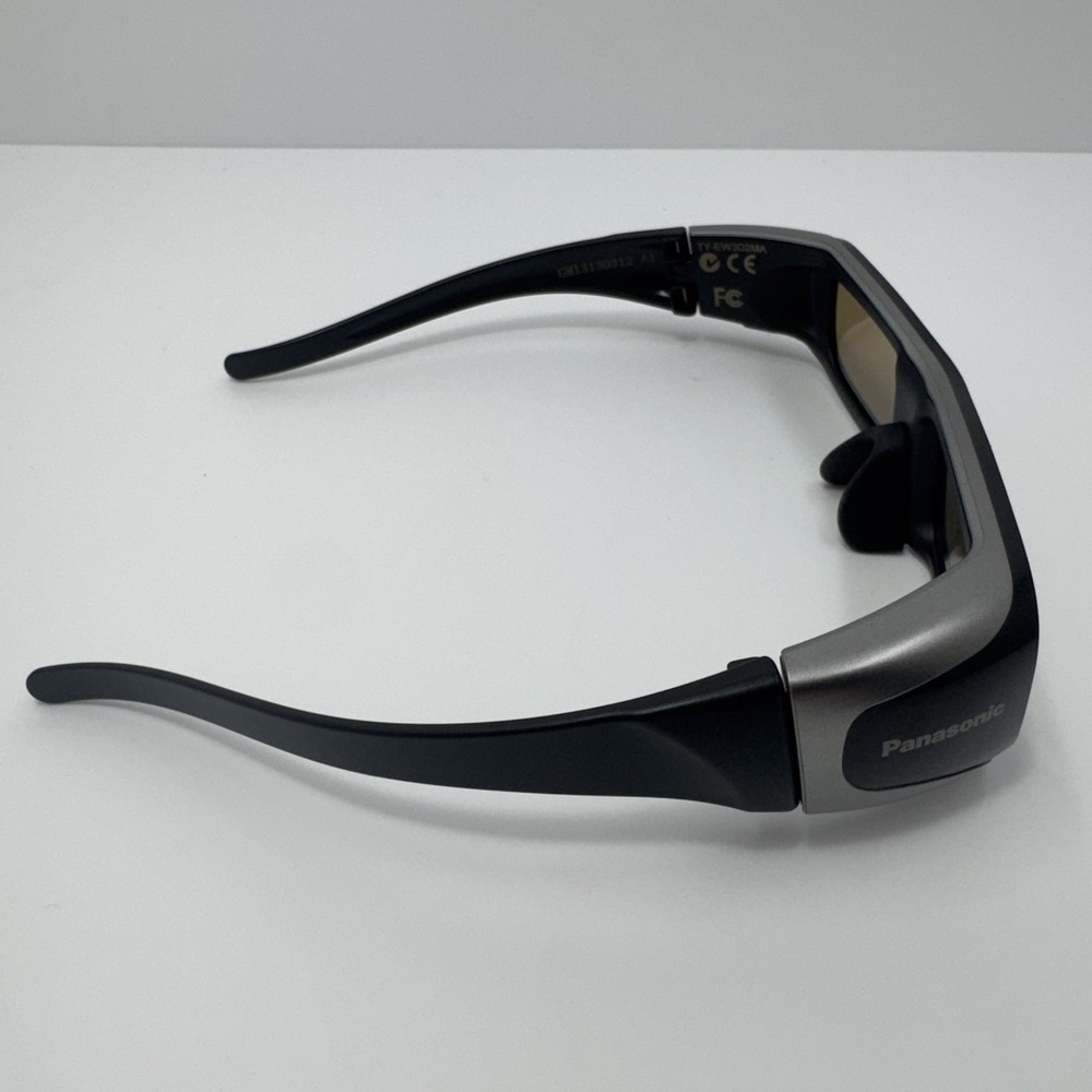 PANASONIC Active Shutter 3-D TV Glasses w/Case (TY-EW3D2MA) - UNTESTED