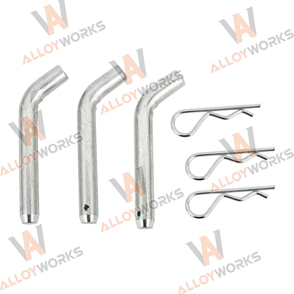 Tri Ball 3 Way Adjustable Solid 2" Receiver Triple Drop Turn Tow Hitch Mount