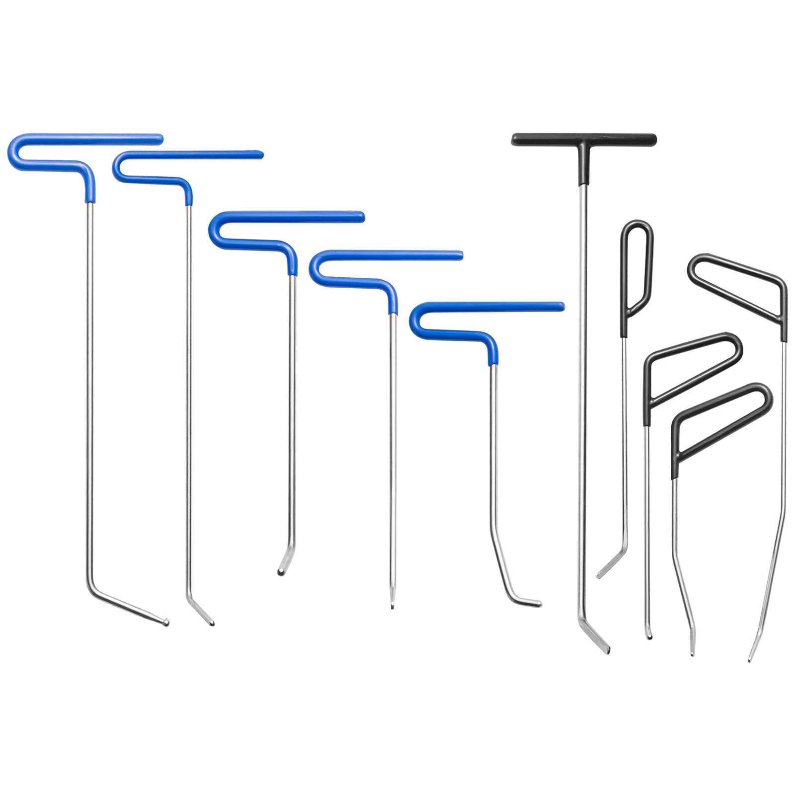 VEVOR 89 Pcs Paintless Dent Removal Rods Stainless Steel Tool Kit Dent Repair