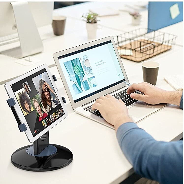 360 Rotating Tablet Stand Holder Desktop Display Adjustable For All 6" - 13"