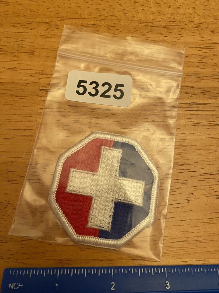 US ARMY Medical Command Korea Full Color Patch INV5325