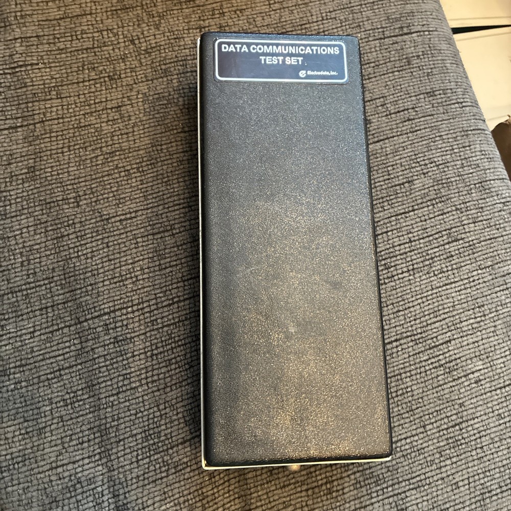 ElectroData Inc CTS 1 Data Communication Test Set Sold As Is No Idea If Works