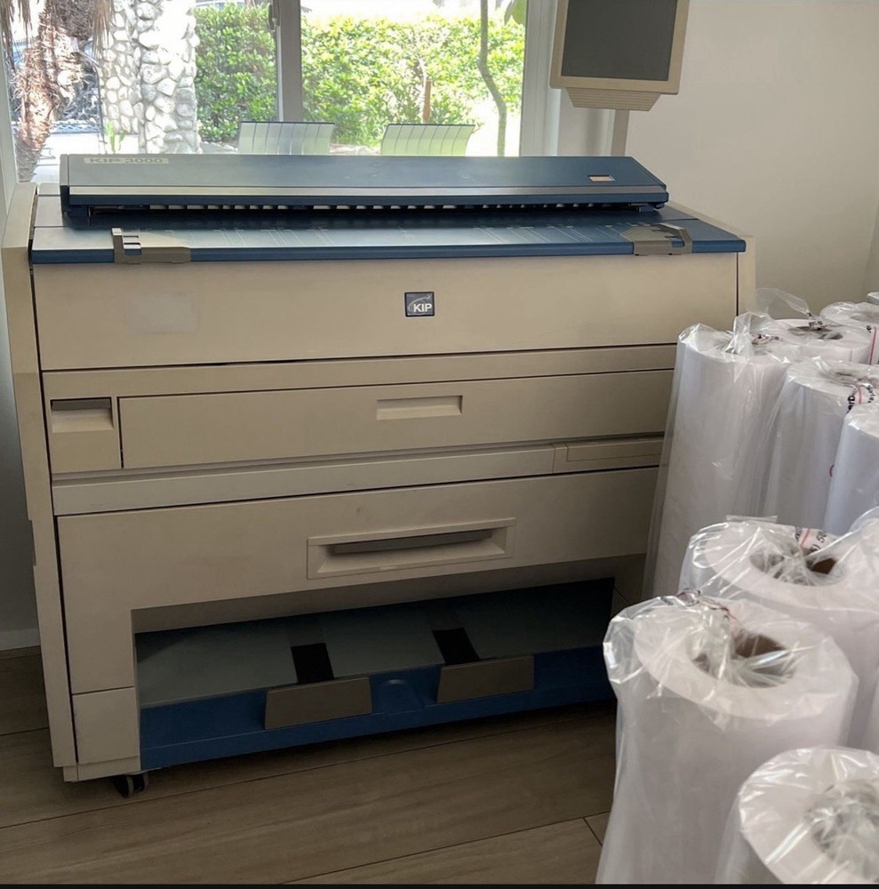 KIP 3000 Wide Format Printer/Scanner monochromatic copier