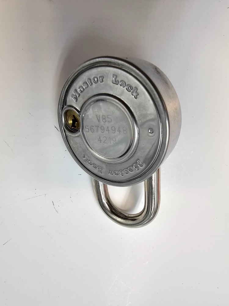 (QTY 2) Master Lock Block Guard Padlock Black