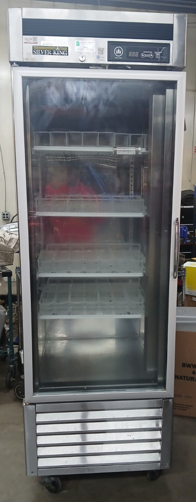 Silver King Commercial Display Refrigerator