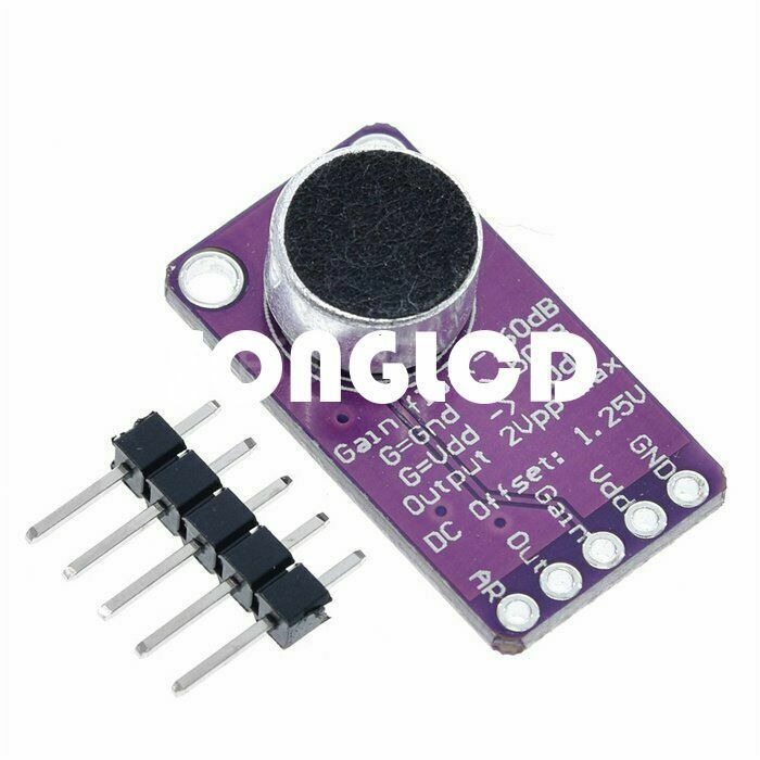 1PCS MAX9814 Electret Microphone Amplifier Board Module AGC Auto Gain