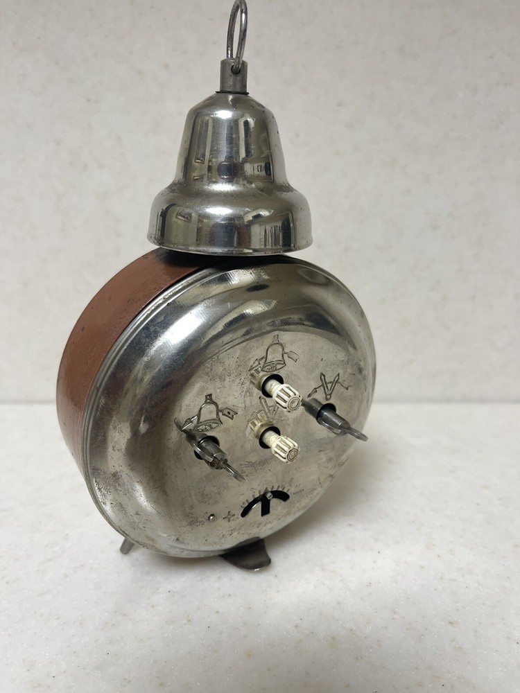 Soviet desk clock Jantar mechanical vintage old USSR
