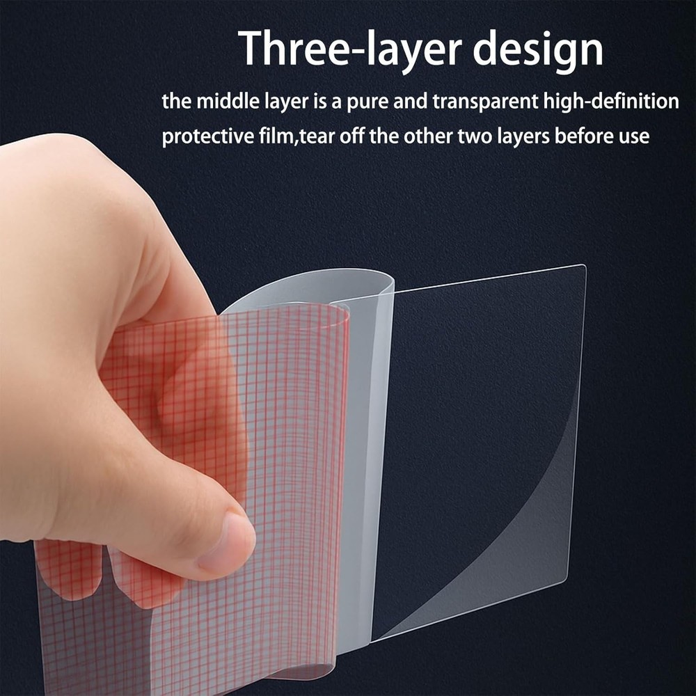 Cut to Fit Screen Protector [3-Pack] 96*170 Mm Universal Trimmable Screen Protec