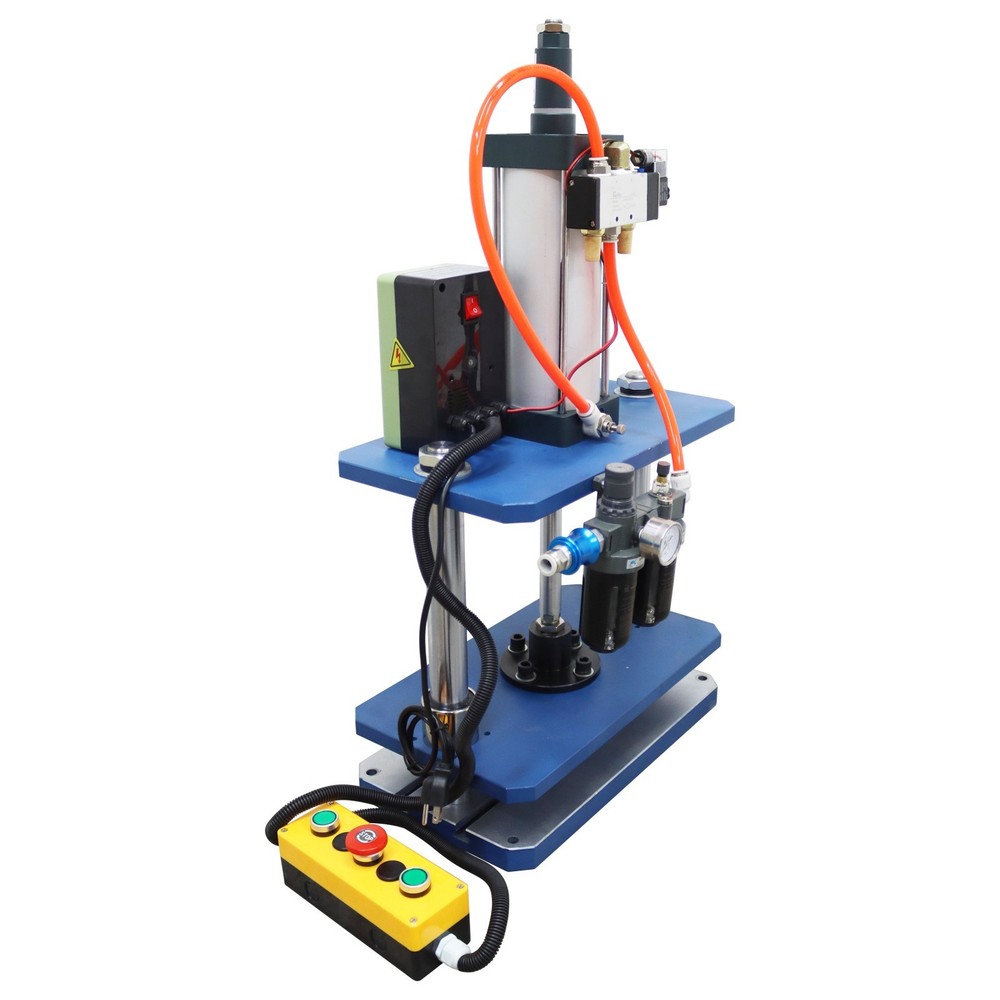 110V 1102lb/500kg Pneumatic Punch Press Machine Double-Column Support Adjustable