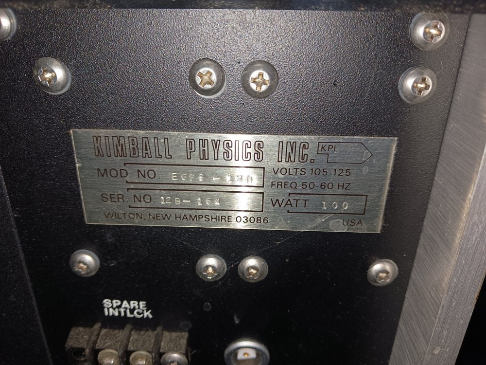 Kimball Physics EGPS-12B Electron Gun Power Supply