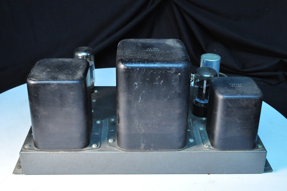 Heathkit W4-AM Mono Tube Amplifier Pair Need Servicing
